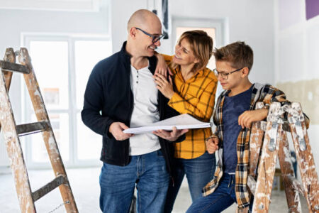 Renovierungsarbeiten durchführen